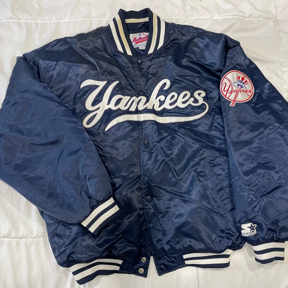 Vintage Yankees Bomber Jacket
